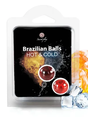 Bolinhas Explosivas Brazilian Balls Efeito Calor & Frio 2 un.