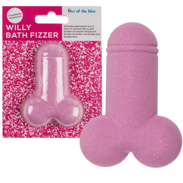 Bomba de Banho Willy Bath Fizzer Morango