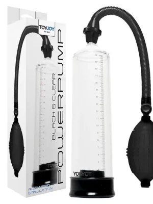 Bomba de Pénis Black & Clear Power Pump