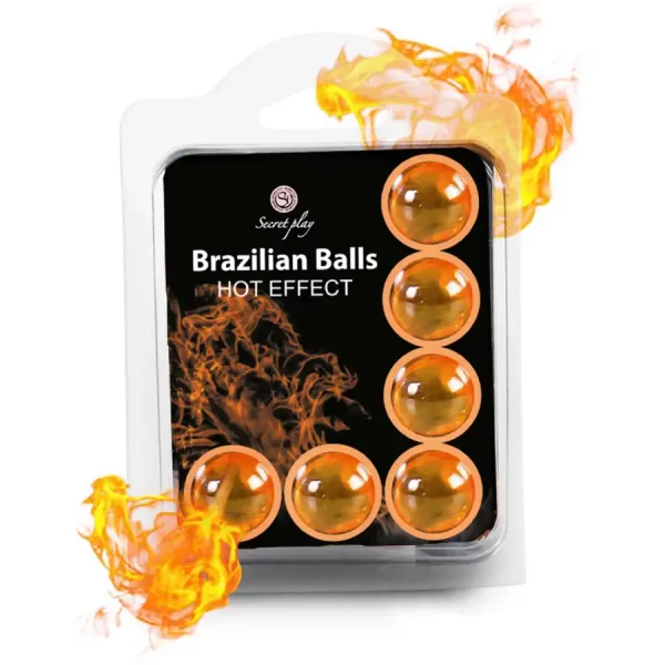Brazilian Balls Efeito Calor 6 Un.