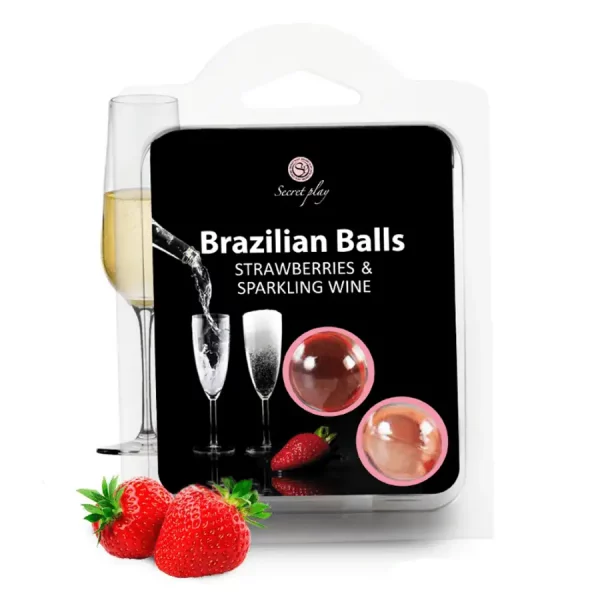Brazilian Balls Morango & Champanhe 2 un.