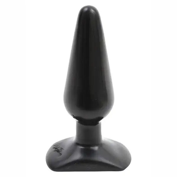 Butt Plug Clássico Médio Preto