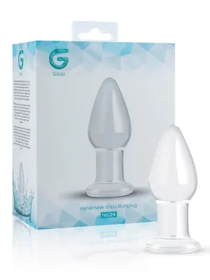 Butt Plug em Vidro Gildo nº 24