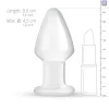 Butt Plug em Vidro Gildo nº 25