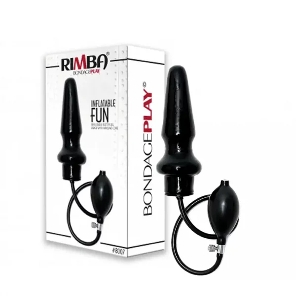 Butt Plug Grande Insuflável Rubber Rimba