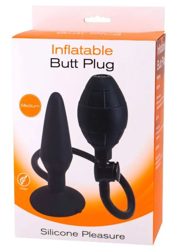 Butt Plug Insuflável Médio