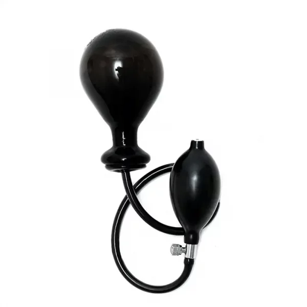 Butt Plug Pequeno Insuflável Rubber Rimba