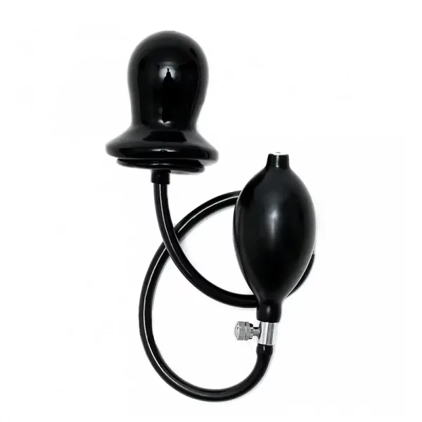 Butt Plug Redondo Insuflável Rubber Rimba