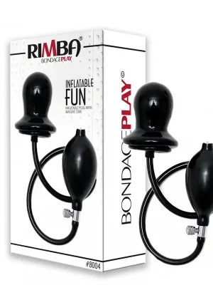 Butt Plug Redondo Insuflável Rubber Rimba