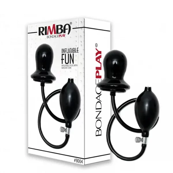 Butt Plug Redondo Insuflável Rubber Rimba