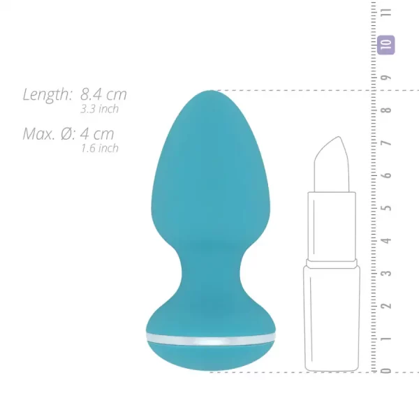 Butt Plug Vibratório Blanca