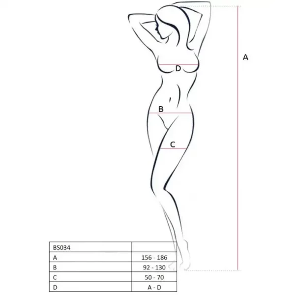 Catsuit BS034 by Passion Preto