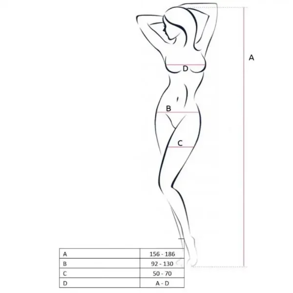Catsuit BS077 by Passion Preto