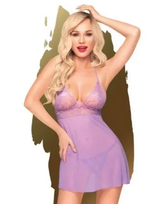 Chemise Penthouse Bedtime Story Lilás