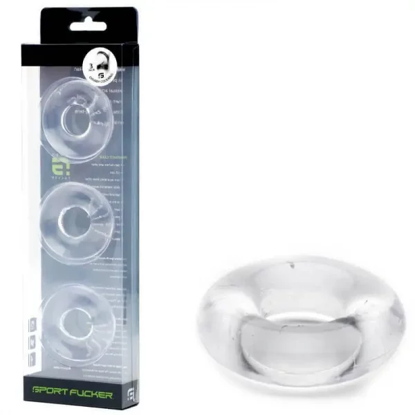 Chubby Cockring Incolor Pack 3 by Sport Fucker