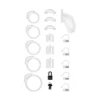 Cinto de Castidade Lockdown Large Transparente