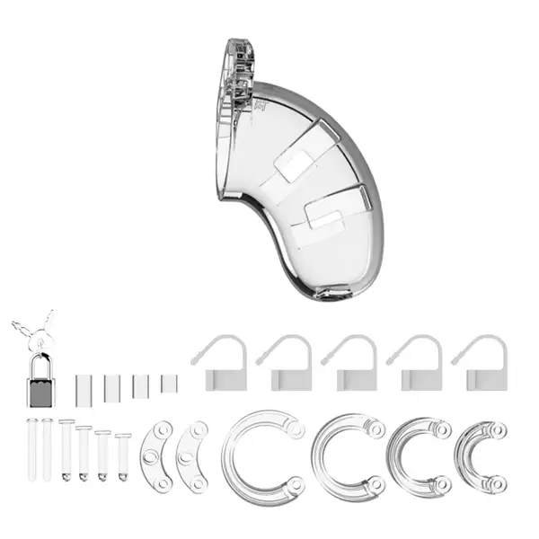 Cinto de Castidade Man Cage 01 Transparente