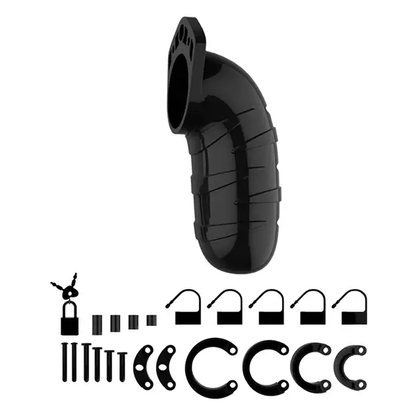 Cinto de Castidade Man Cage 05 Preto