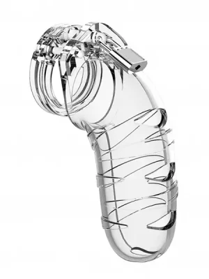 Cinto de Castidade Man Cage 05 Transparente