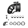 Cinto de Castidade Man Cage 18 com Ball Splitter