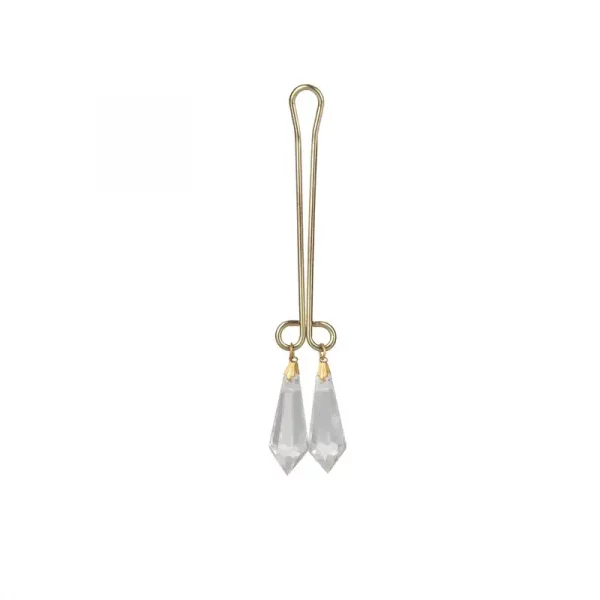 Clip Decorativo Vaginal Calexotics Crystal Clitoral Jewelry Transparente