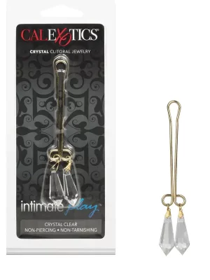 Clip Decorativo Vaginal Calexotics Crystal Clitoral Jewelry Transparente