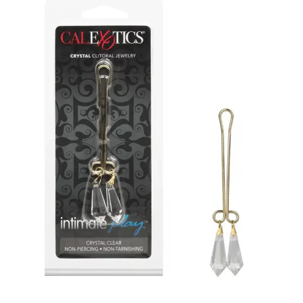 Clip Decorativo Vaginal Calexotics Crystal Clitoral Jewelry Transparente