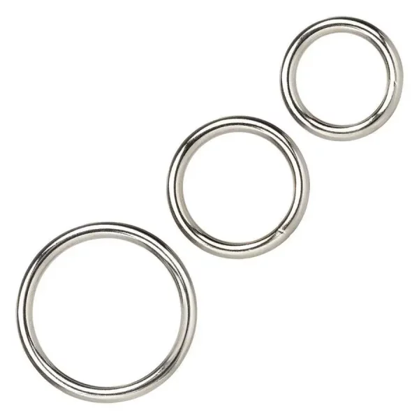 Cock Rings em Metal 3 un.