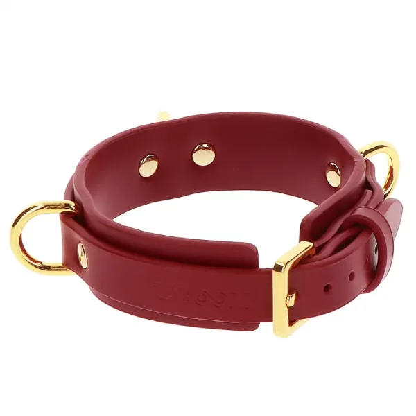 Colar D-ring Deluxe Taboom Bondage in Luxury