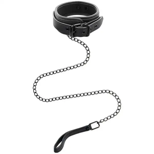 Colar e Trela Fetish Submissive