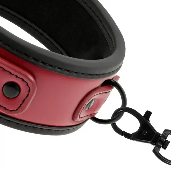 Colar e Trela Fetish Submissive Dark Room