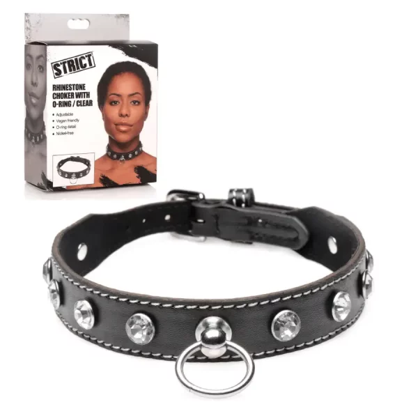 Coleira Diamond Choker with O-Ring