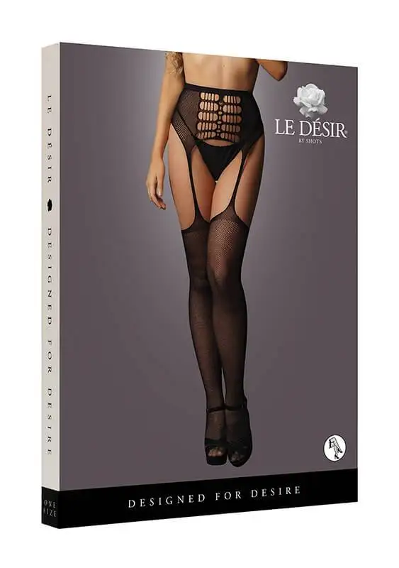 Collant High-Waist Garter Belt Le Désir By Shots