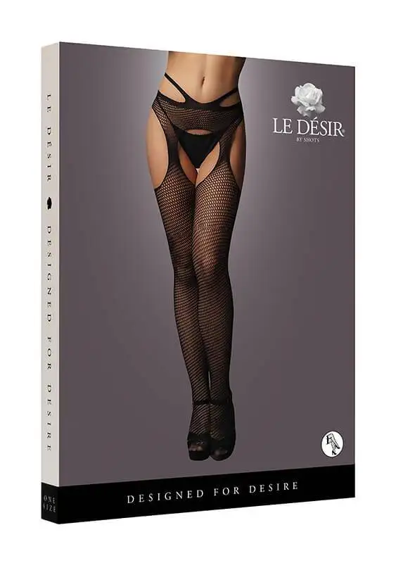 Collant Suspender Pantyhose With Strappy Waist Le Désir By Shots