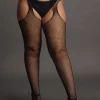 Collant Suspender With Strappy Waist Le Désir by Shots Tamanho Grande