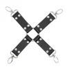 Conjunto BDSM 11 Acessórios Preto