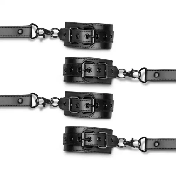 Conjunto BDSM Hogtie & Cuffs Bedroom Fantasies