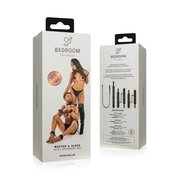 Conjunto BDSM Total Restraint Bedroom Fantasies