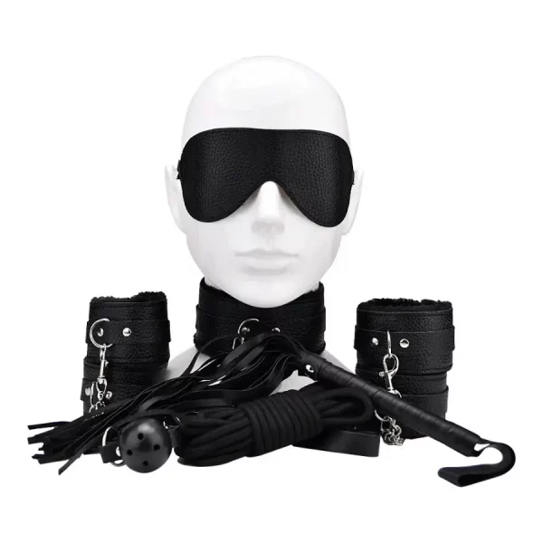 Conjunto de 8 Acessórios BDSM Bound To Play