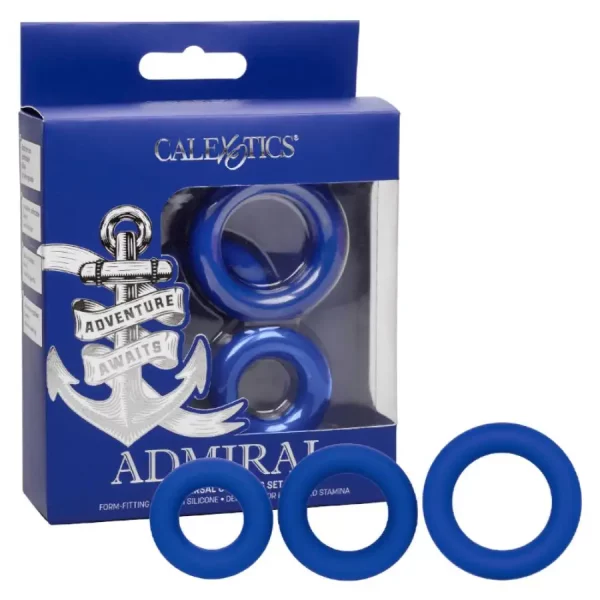 Conjunto de anéis Calexotics Admiral