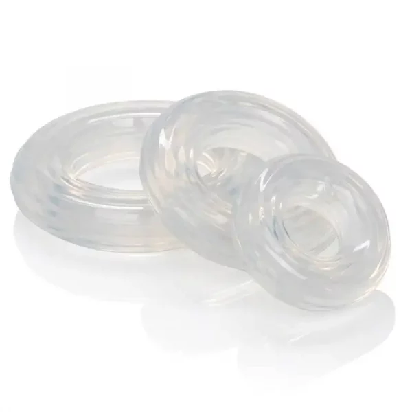 Conjunto de Anéis Calexotics Premium Silicone Ring Set