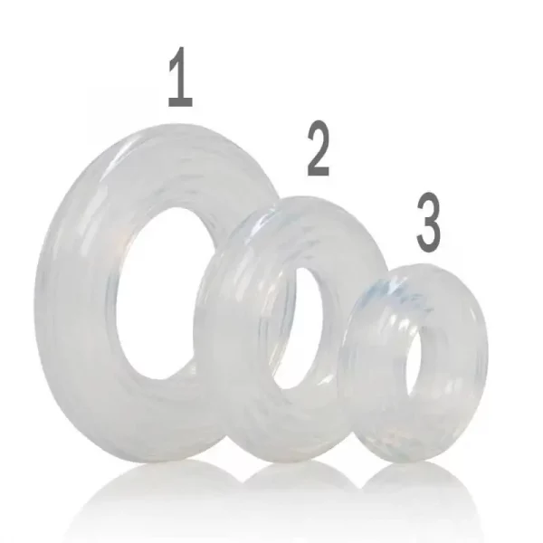 Conjunto de Anéis Calexotics Premium Silicone Ring Set