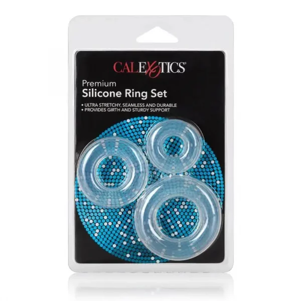 Conjunto de Anéis Calexotics Premium Silicone Ring Set