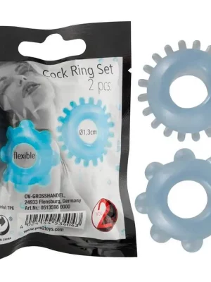 Conjunto de Anéis Cock Ring Duo