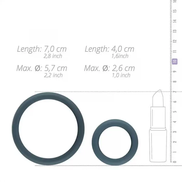 Conjunto de Anéis Penianos Boners 6 Piece Wide