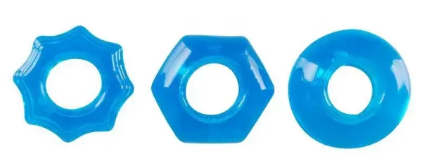 Conjunto de Anéis Stretchy Cock Ring You2Toys