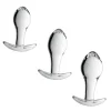 Conjunto de Plugs Anais em Vidro Glossy nº 17