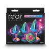 Conjunto de Plugs Metálicos Rear Assets Trainer Kit Multicolor