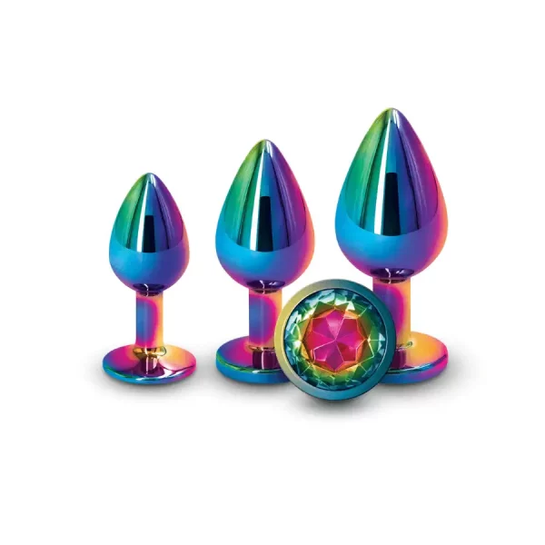 Conjunto de Plugs Metálicos Rear Assets Trainer Kit Multicolor