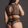 Conjunto Duo Net Key-Hole Bra Le Désir By Shots Tamanho Grande